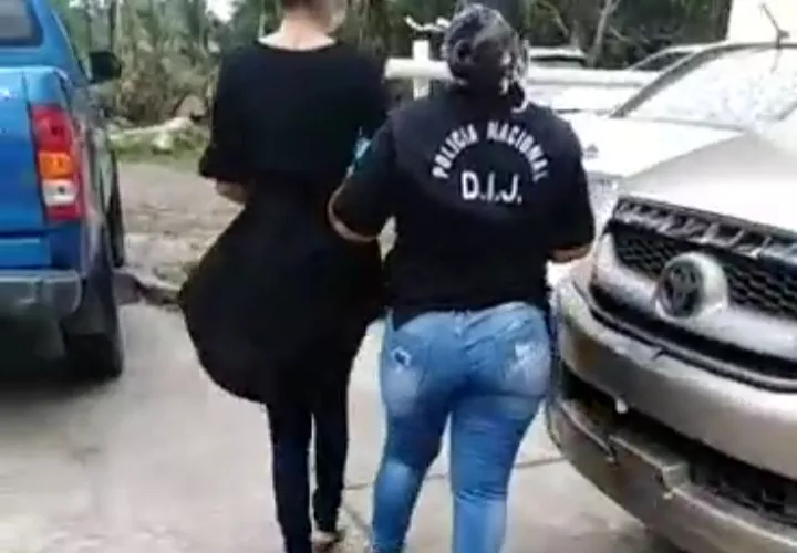 La joven fue trasladada al Centro de Rehabilitación Femenino de Los Algarrobos en el distrito de Dolega, donde permanecerá detenida. Foto/Mayra Madrid