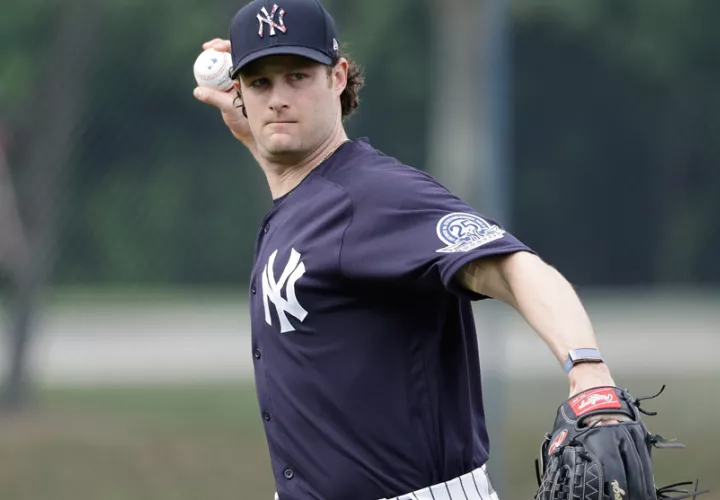 Gerrit Cole jugó para los Yanquis. Foto:AP