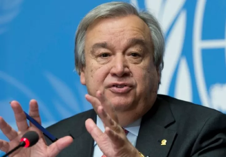 En el marco de ese foro el jefe de Naciones Unidas, António Guterres, pidió más ayudas para el mundo en vías de desarrollo. EFE