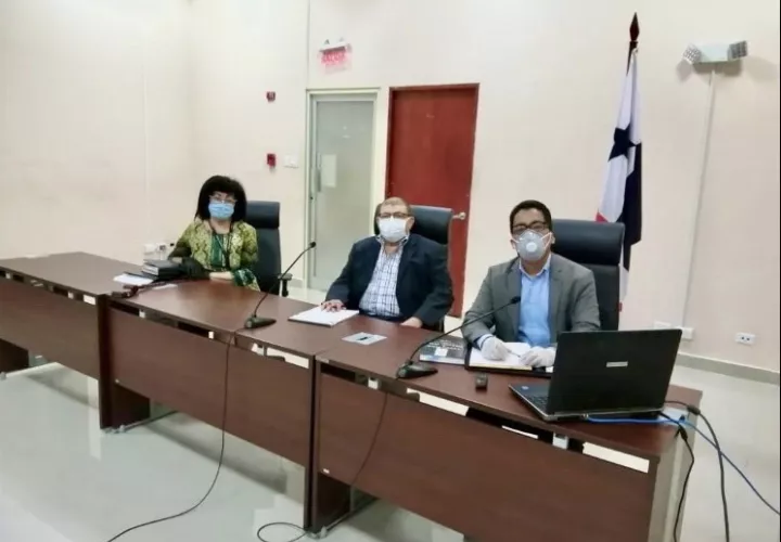 Los magistrados Greta Marchosky, Diego Fernández y Fernando Alonso integraron el Tribunal Superior de Apelaciones.