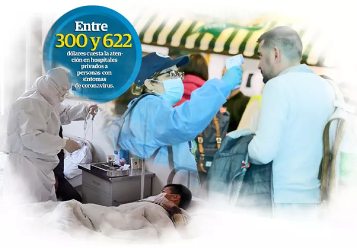 El Ministerio de Salud ha informado que el Gobierno está asumiendo el costo de cada prueba que está en 23 dólares.