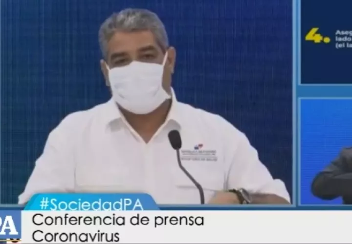 El viceministro de Salud, Luis Francisco Sucre, habla sobre los nuevos casos de COVID-19.