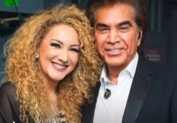 Erika Ender y José Luis Rodríguez. Instagram