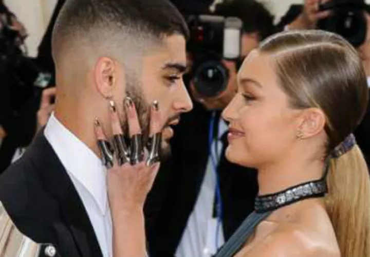 Zayn Malik y Gigi Hadid. Foto: Instagram