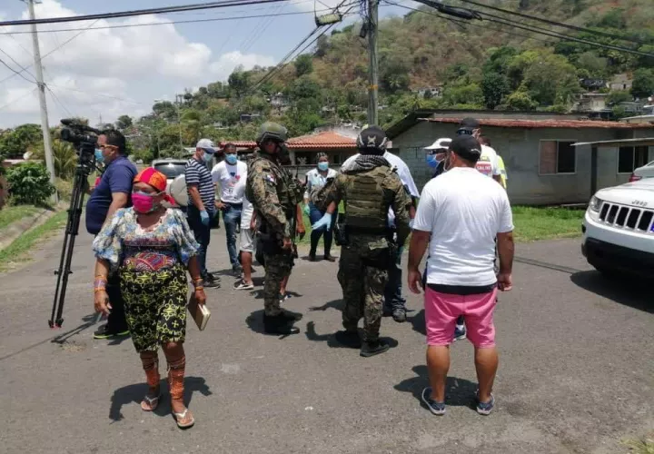  La medida adoptada por el MInsa, repercute en otras comunidades como Cancún, La Chilena, tres sectores de la barriada Bello Horizonte, La Victoria, La Revertida y Barriada Panamá. Foto/Eric Montenegro