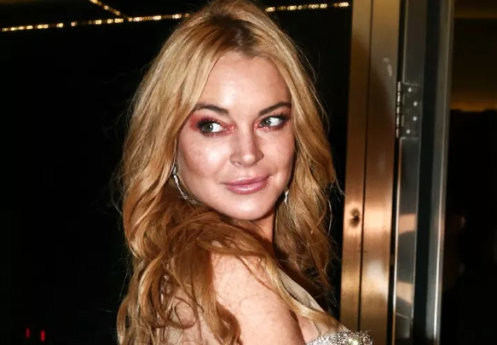 Lindsay Lohan.  Archivo