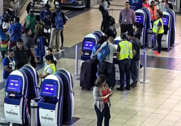 La actividad el aeropuerto de Tocumen es prácticamente nula.