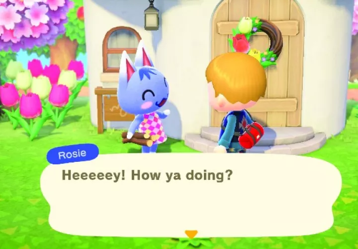 En Animal Crossing, los jugadores asumen el papel de un humano en una isla de criaturas incesantemente alegres. Foto / Nintendo.
