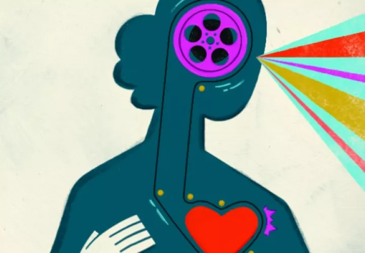 Ir al cine me ayudó a ser quien soy, moldeó mi mundo y mi sentido de identidad. Foto / Michelle Mruk.
