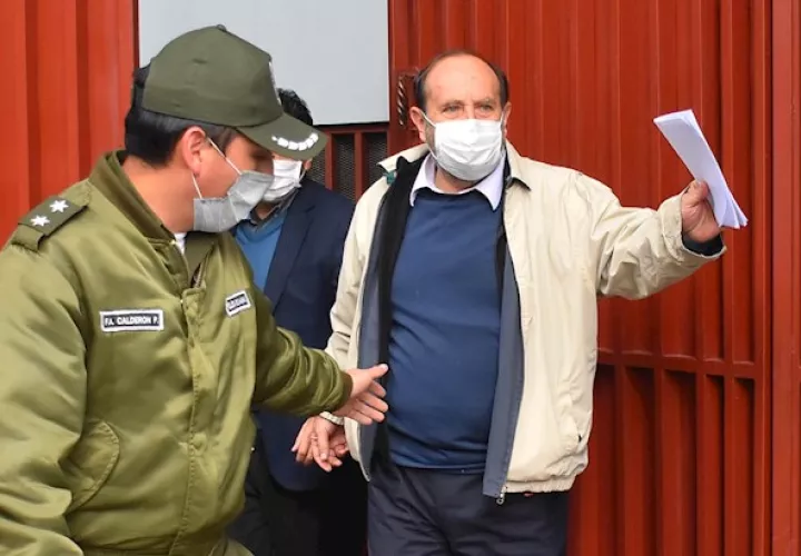 Navajas fue enviado a prisión preventiva por tres meses en una cárcel de La Paz, explicó a los periodistas el fiscal Ruddy Terrazas.