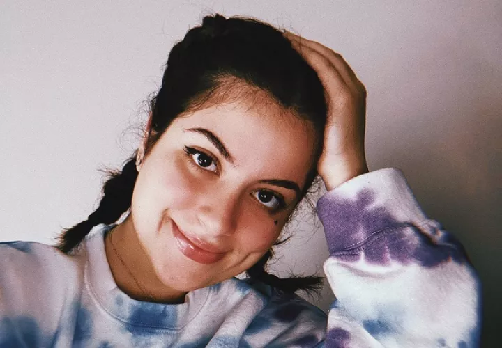 Caroline Díaz dijo que está bien de salud en el confinamiento.