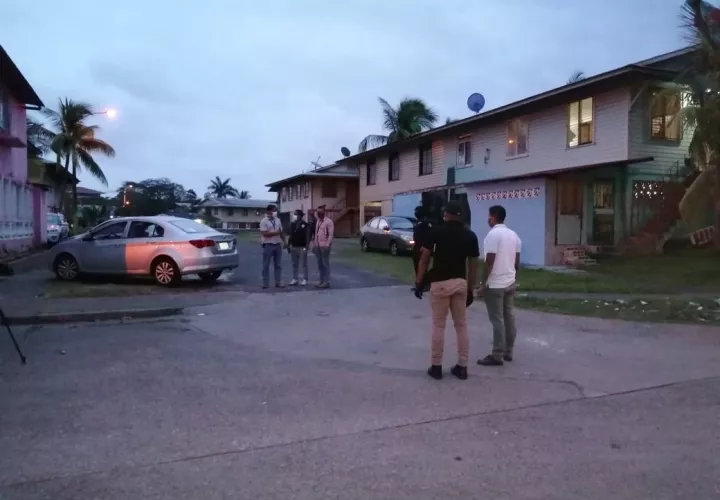 El doble homicidio en Caina, Colón, se produjo cerca de las 6:00 p.m.