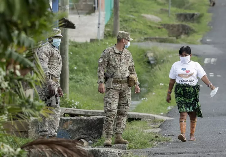 Panamá reportó este viernes 202 nuevos pacientes contagiados de COVID-19. Foto AP