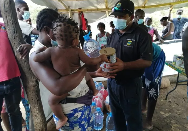 En los albergues de Darién hay 1,993 migrantes y otros 539 se encuentran en Los Planes en Gualaca. 