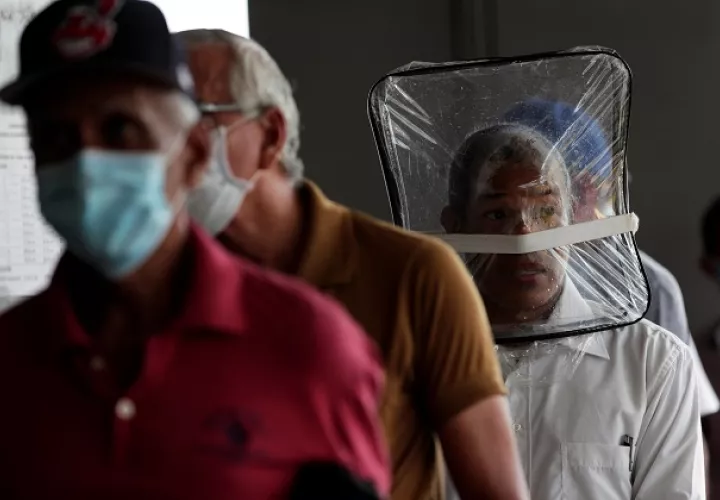 La provincia con más contagios de coronavirus es Panamá, con 5.476. Foto EFE