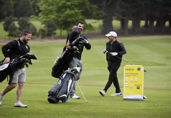 El golf está en el listado anunciado.