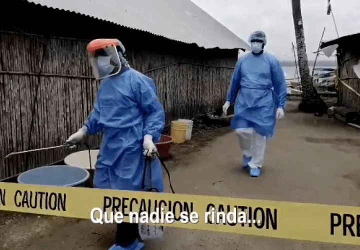 Se ha efectuado un intenso operativo de limpieza y atención médica en Guna Yala.