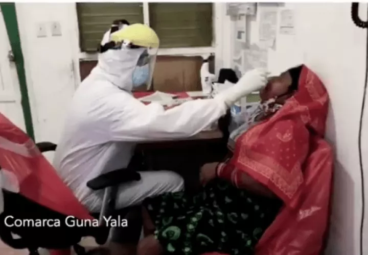 Se ha efectuado un intenso operativo de limpieza y atención médica en Guna Yala.