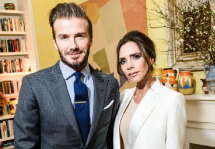David Beckham y Victoria Beckham. Foto: Archivo 
