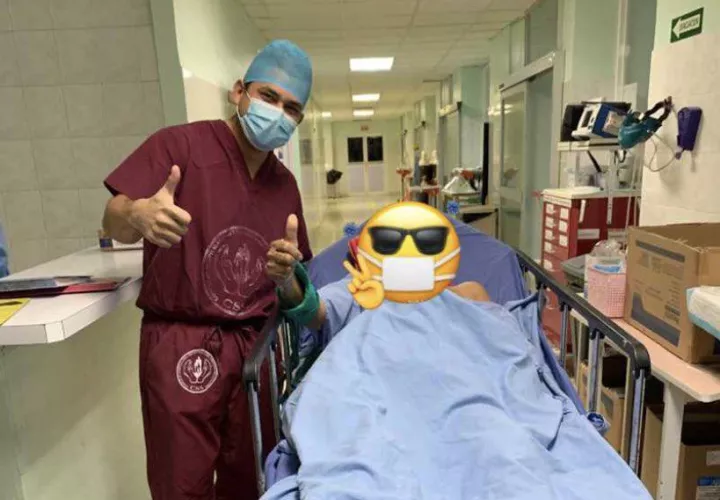 El guna que logró recuperarse del COVID-19 tiene 63 años de edad, y se mostró agradecido.