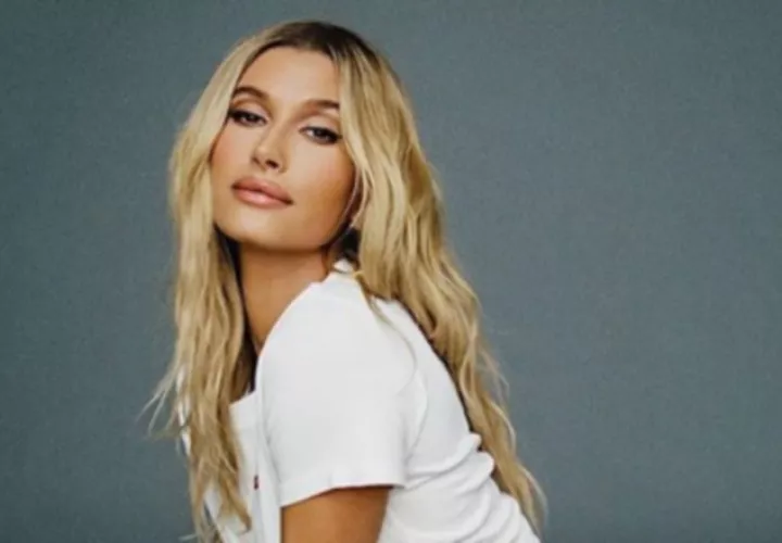 Hailey Bieber.  Archivo