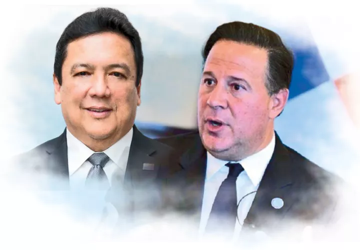 Eduardo Ulloa y Juan Carlos Varela.