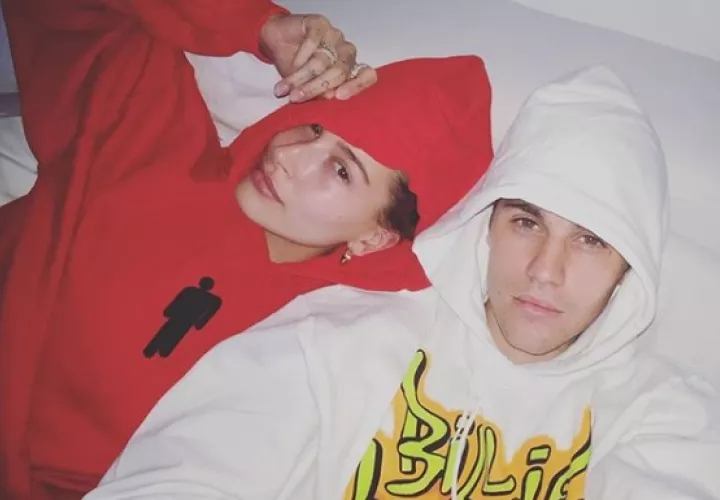 Justin Bieber y Hailey Baldwin. Instagram
