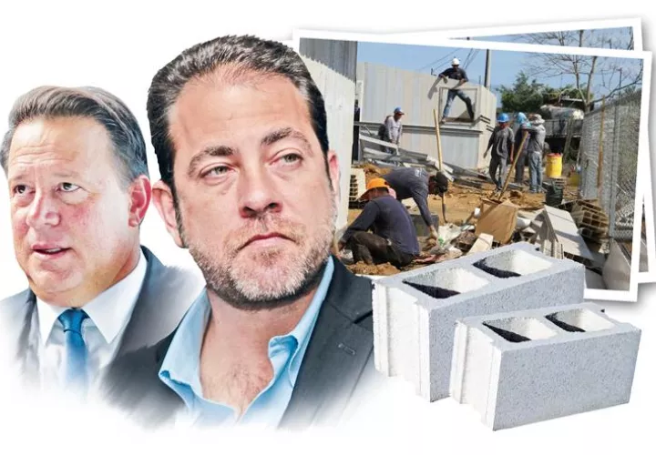 Juan Carlos Varela y Mario Etchelecu.