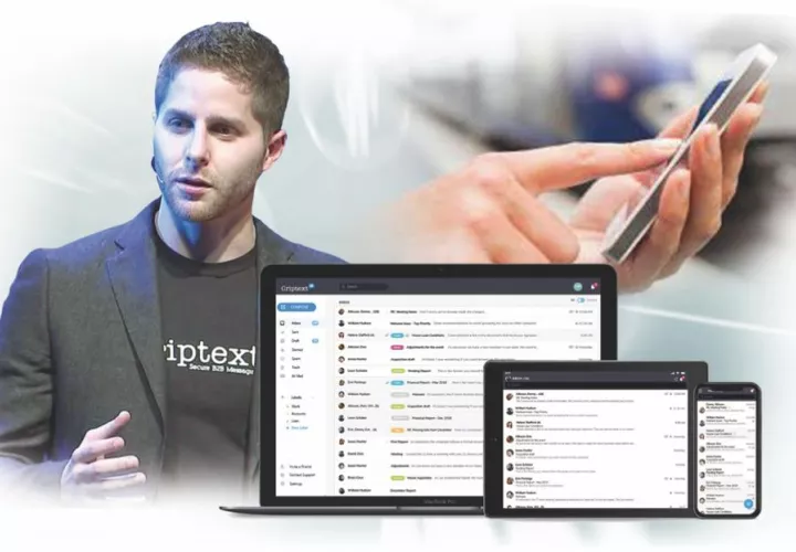 Mayer Mizrachi, creador de Criptext.