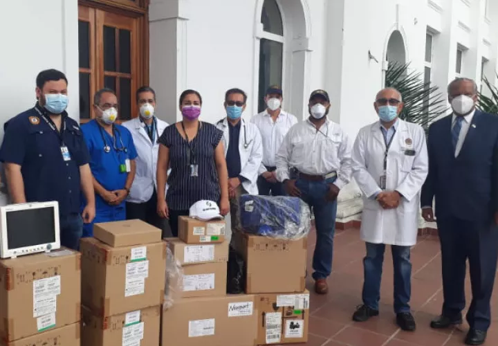 La donación "es la primera de dos entregas de equipos" a esta instalación médica. Foto: Cortesía., 