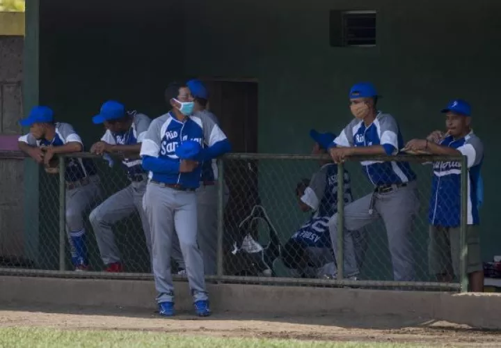 El béisbol en Nicaragua se detuvo por el coronavirus. Foto:EFE