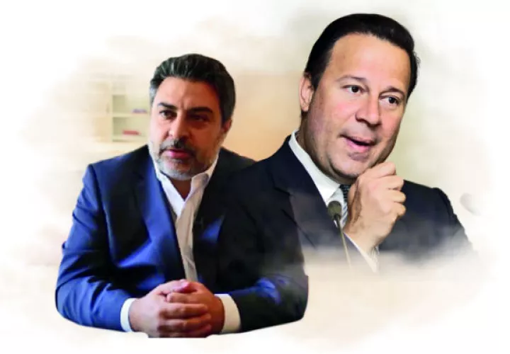 Rodrigo Tacla Durán y Juan Carlos Varela.