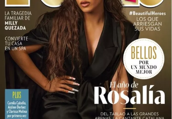Rosalía en la portada de 'People'.  Instagram