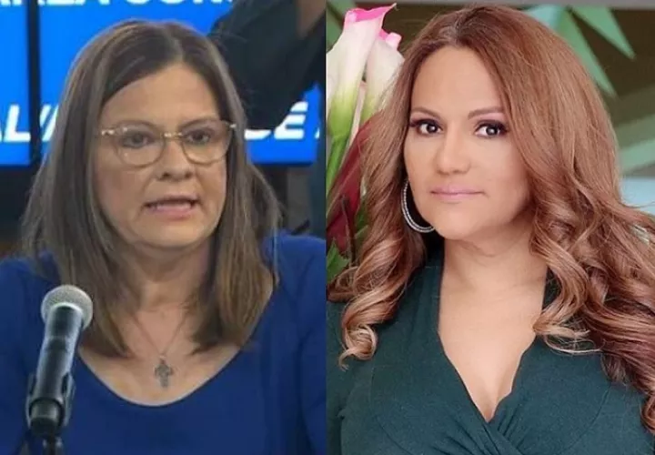 Ministra Rosario Turner y Sandra Sandoval. Foto: Instagram