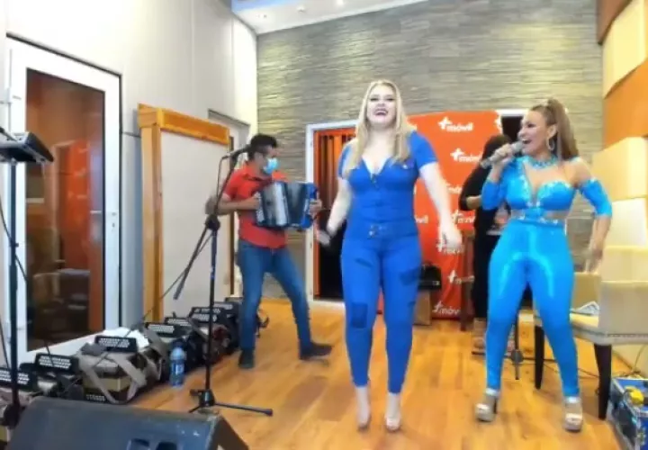 Baile virtual. Foto: YouTube