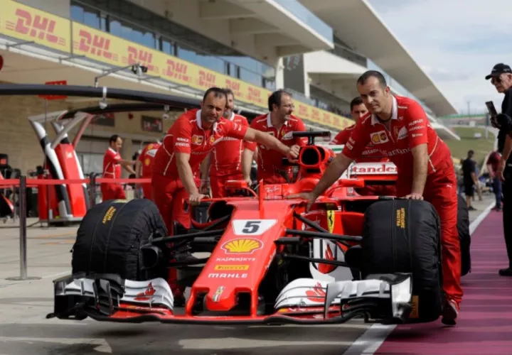 Sebastian Vettel. Foto:AP