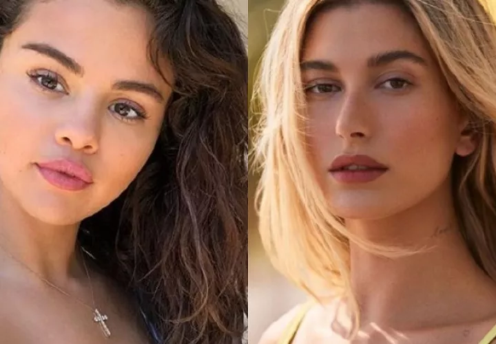 Selena Gómez y Hailey Bieber. 