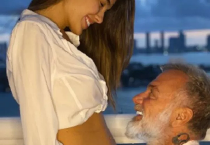 Sharon Fonseca y Gianluca Vacchi.  Instagram