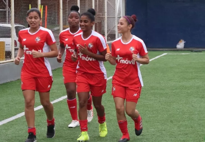 Jugadoras del equipo Sub-20. Foto:Fepafut
