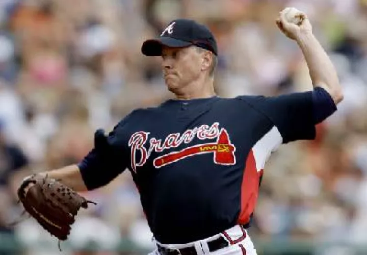 Tom Glavine.Foto:AP