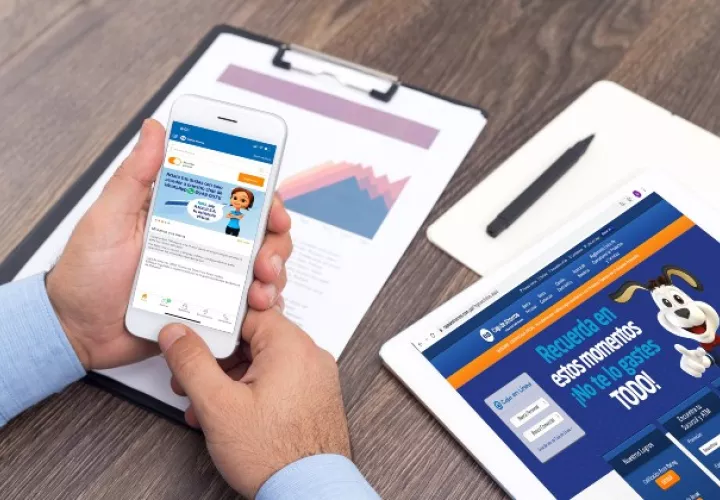 Durante el 2020, Caja de Ahorros ha desarrollado importantes iniciativas digitales. Foto/Cortesía
