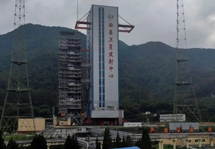 Tras varios días de especulaciones sobre el lanzamiento, el director general de la Oficina de Navegación por Satélite de China (CSNO), Ran Chengqi.
