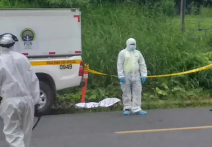 El cuerpo una vez se registró el levantamiento fue enviado a la morgue Judicial en el distrito de David para que médicos forenses realicen el examen de necropsia.