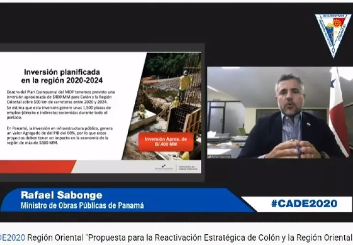 El Ministro de Obras Públicas, Rafael Sabonge, habló sobre las inversiones en el sector.