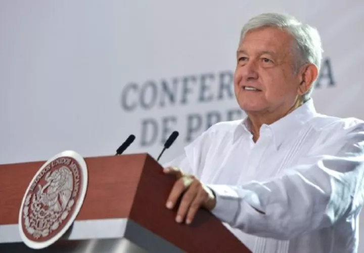 Andrés Manuel López, presidente de México pronosticó que el país perderá menos de un millón de empleos formales por la pandemia. EFE
