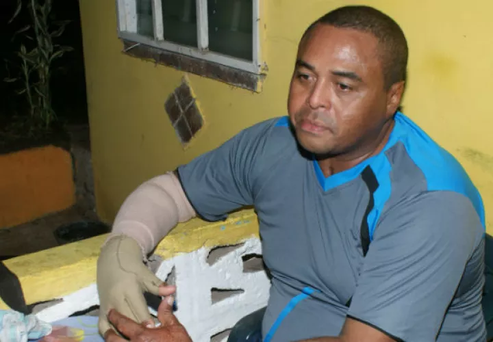 Luis Contreras perdió la conciencia por la inhalación de humo durante el accidente de 2006. 