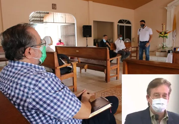 La iglesia católica  ajusta detalles para la reapertura.