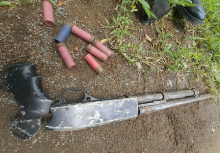 Con un arma tipo escopeta acabó con la vida de su padre. Foto: Archivo/Ilustrativa. 