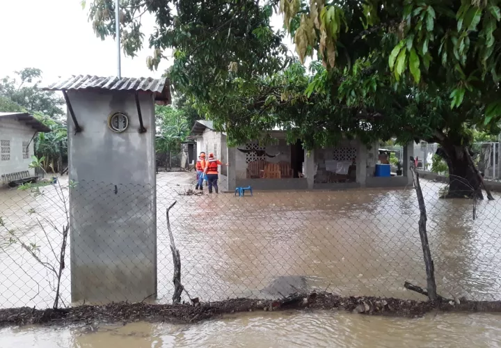 El Sinaproc mantienen monitoreando diferentes áreas en Panamá Oeste y Coclé, ya que se mantienen las lluvias y muchos ríos están a su máximo nivel.