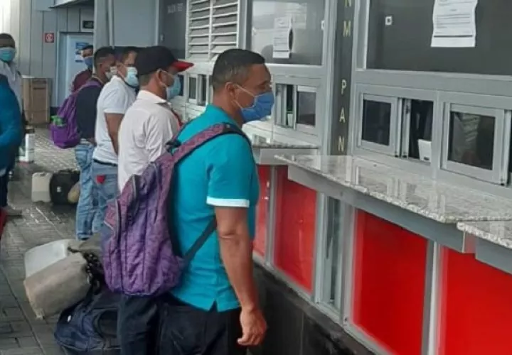 Panamá coordina salida humanitaria de 109 ciudadanos nicaragüenses por Paso Canoas. Foto: Cortesía